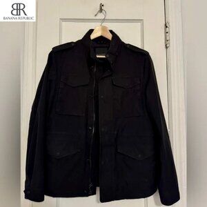 Banana Republic Men’s Motion Tech Field Jacket | Black | Size: S